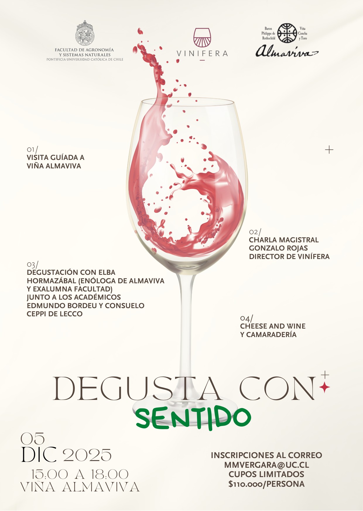 Cheese & Wine: degustación con sentido para impulsar becas estudiantiles